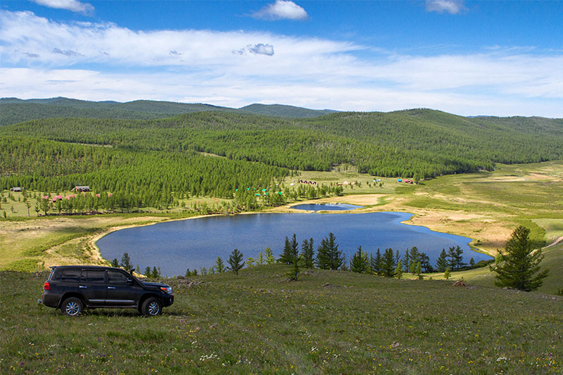 khokh nuur lake mongolia
